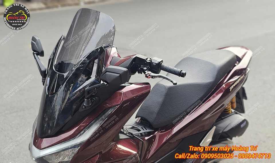 Tay thắng CRG Carbon lắp chuẩn xe  ADV 150/160, PCX 160, Vario 160 (2 đĩa)
